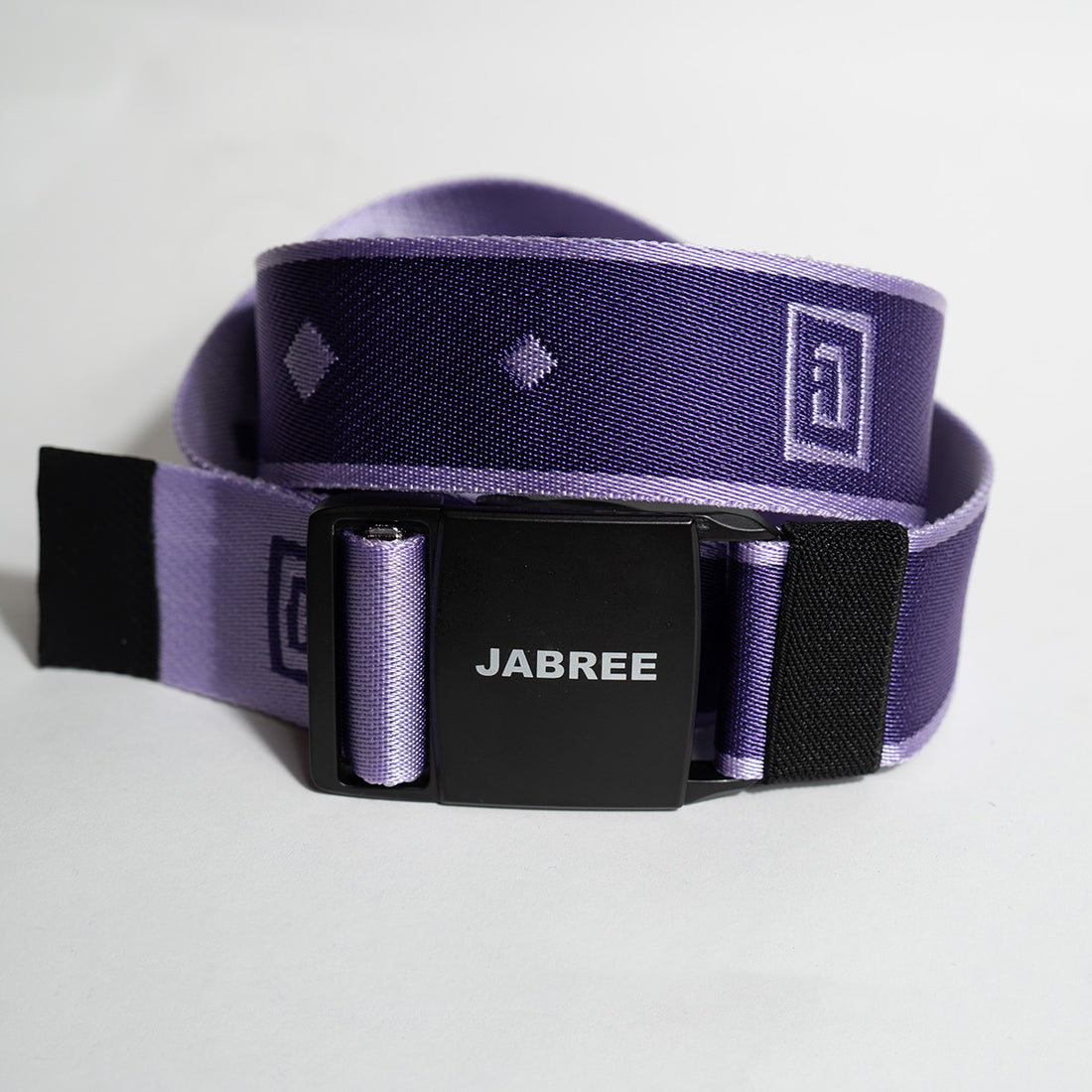 Purple Jabree Logo Belt, coiled