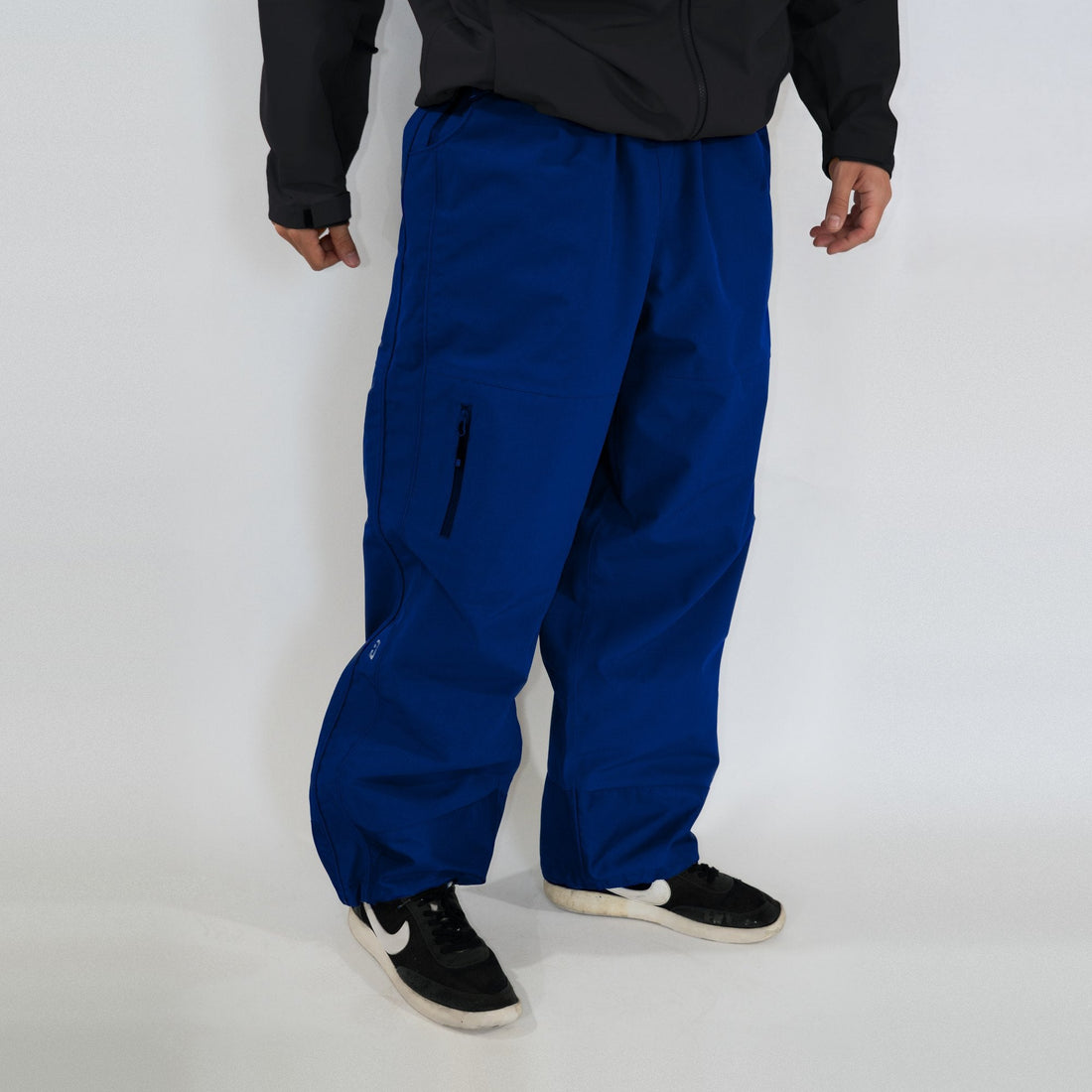 Cobalt Blue Jabshell Pant, front, on body