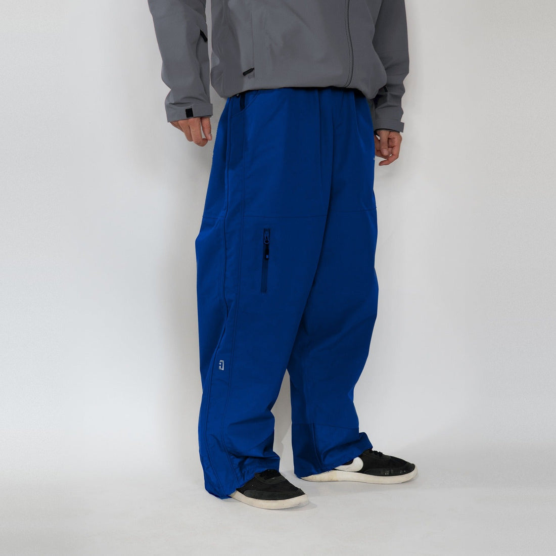 Cobalt Blue Jabshell Pant, side, on body