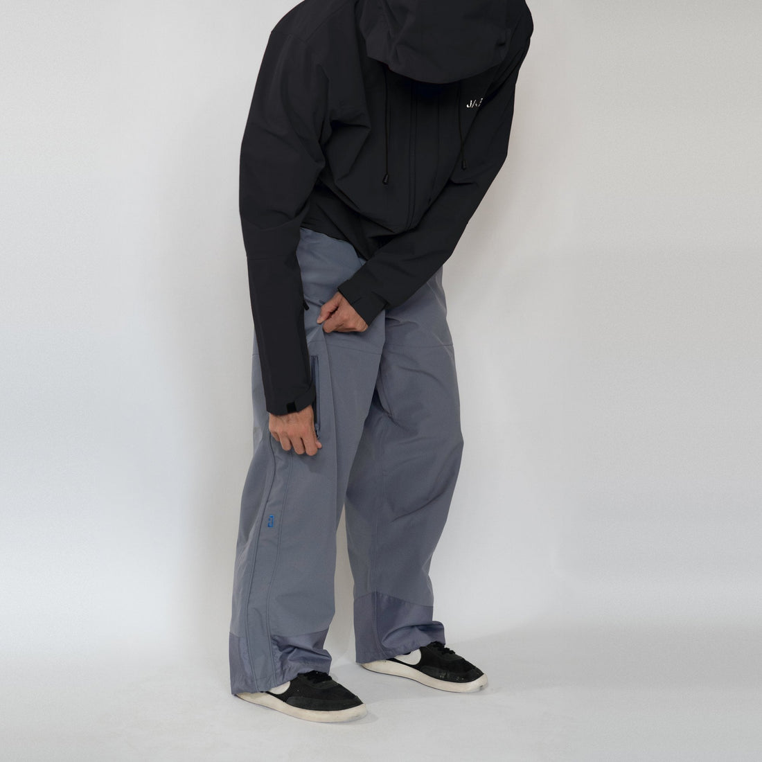 Storm Gray Jabshell Pant, leg vent zip