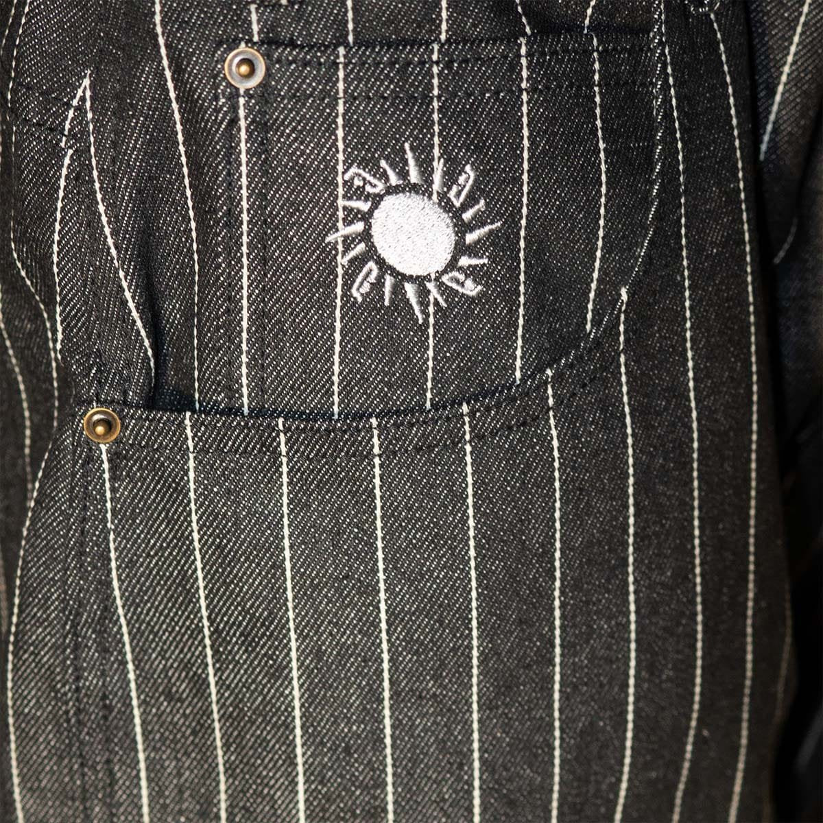pinstripe jabree denim sun embroidery