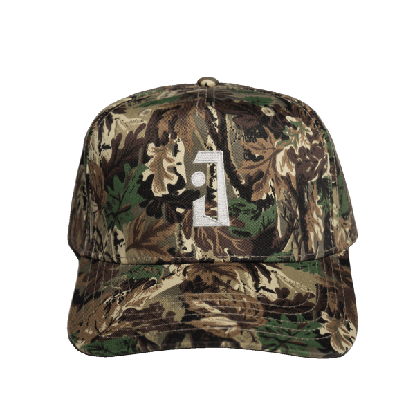 Camo Jab Logo Trucker with white embroidery