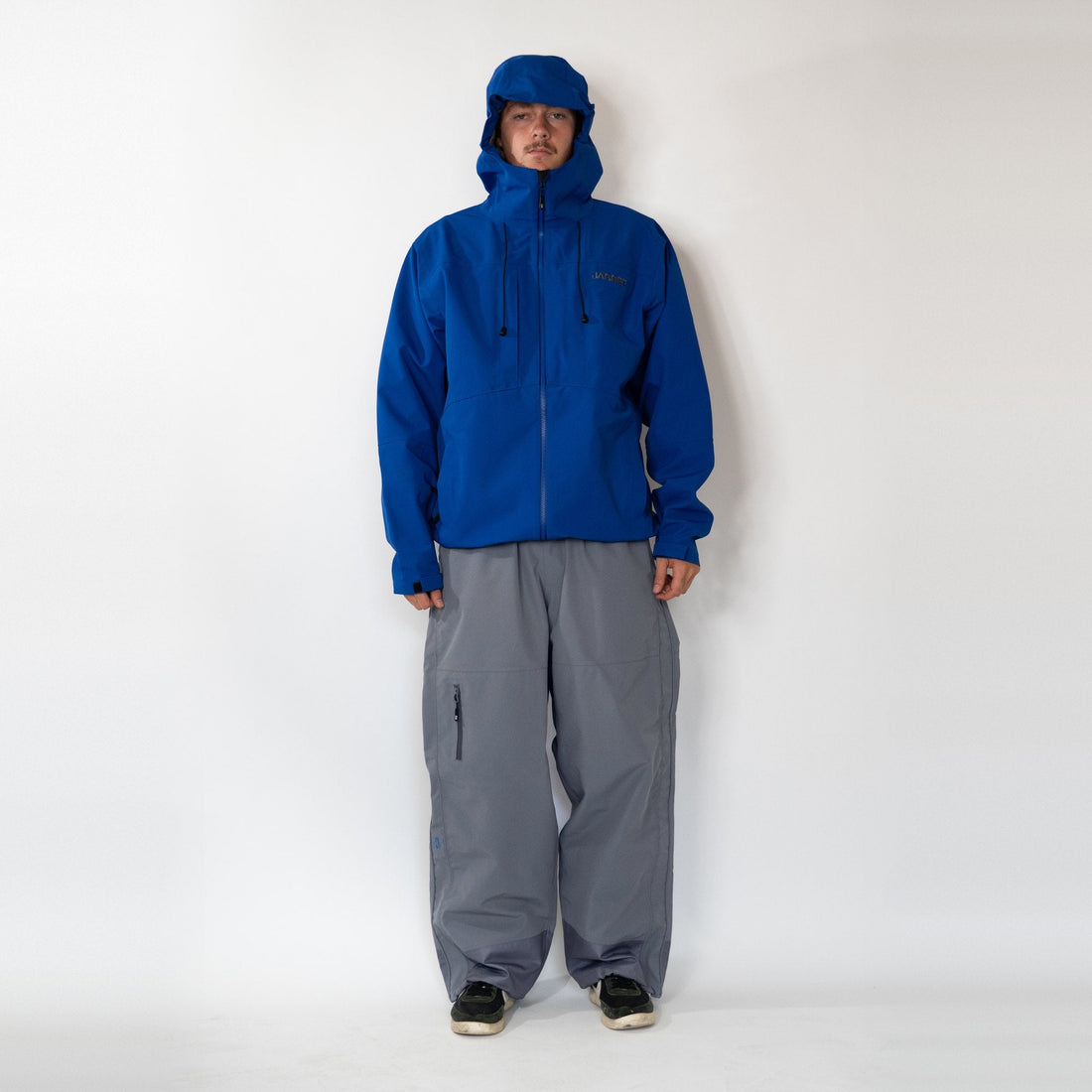 Cobalt Blue Jabshell Jacket, full fit with the Jabshell Pant
