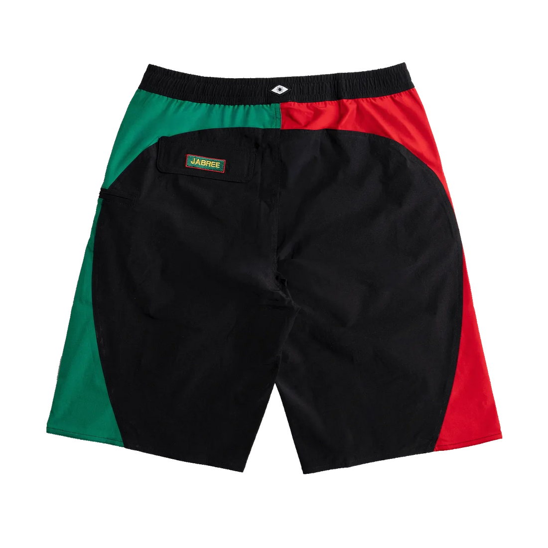 K59 Boardshort - Rasta back